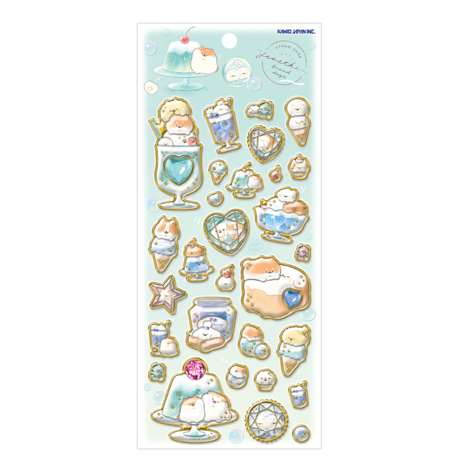 Amazon | カミオジャパン ステッカー キラリンジュエリーシール いーす